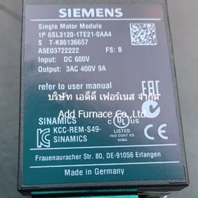 SIEMENS Single Motor Module 6SL3120-1TE21-0AA4